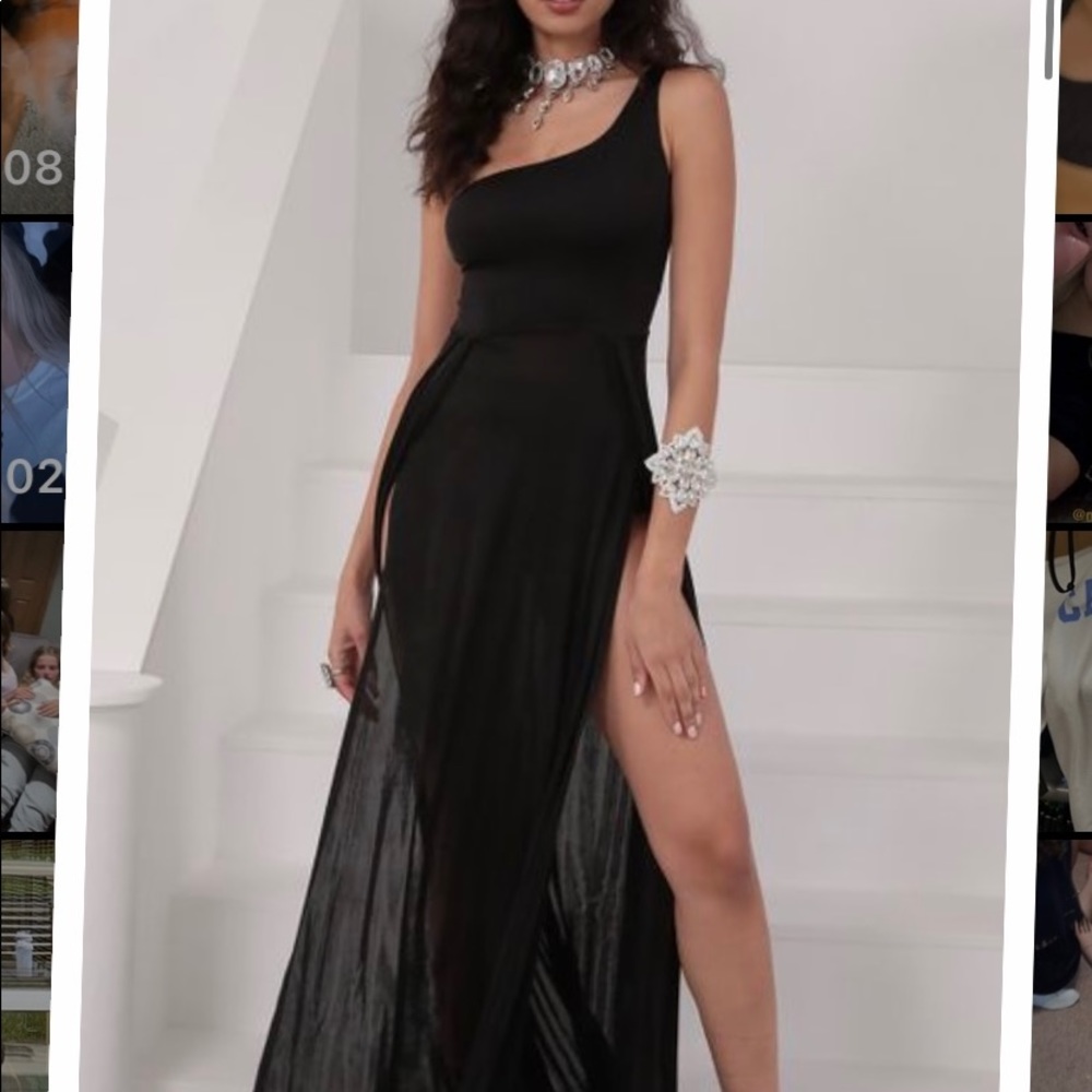 black formal dress super cute brand new with tags!